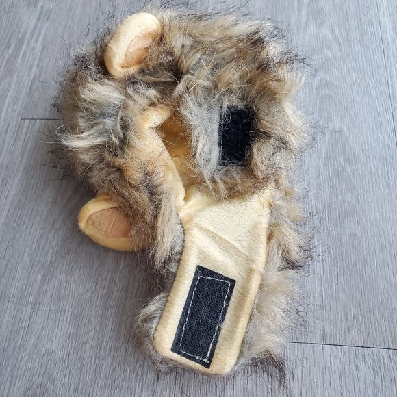 Lion Mane Costume for Cat with Velcro fastener - Picture 4 of 12